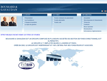 Tablet Screenshot of boussard-gavaudan.com